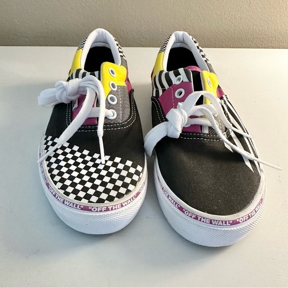 Vans Juxtapose Brand New 90’s style Canvas Shoe Youth 3 Brand New - Picture 5 of 9